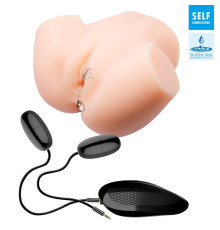 Телесный мастурбатор с 2 тоннелями Dual Vagina and Ass Veronica