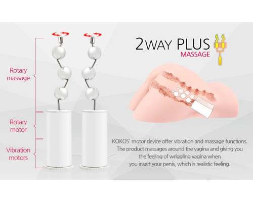 Полуторс Hera Real Hip с вибрацией