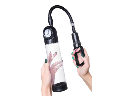 Прозрачная механическая помпа Helmer с манометром