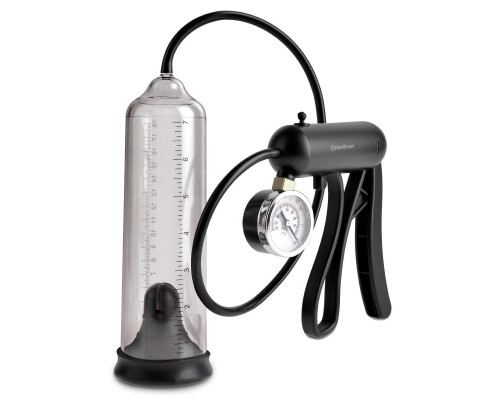 Вакуумная мужская помпа с датчиком давления Pro-Gauge Power Pump