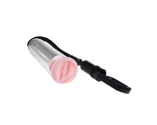 Вакуумная помпа со сменными уплотнительными насадками - 19 см.