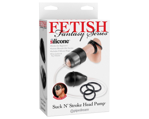 Компактная помпа-насос для головки Suck N’ Stroke Head Pump