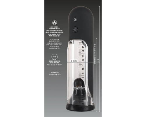 Автоматическая вакуумная помпа для пениса Rebel Automatic Pump