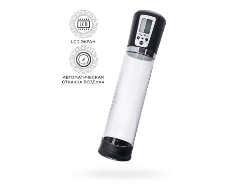 Прозрачная автоматическая помпа для пениса Alrik