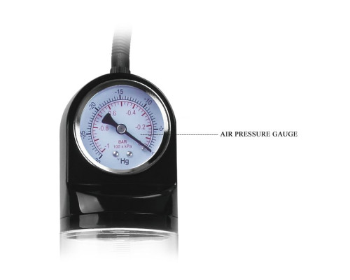 Вакуумная помпа с манометром Penis Pump