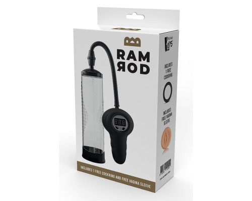 Прозрачная автоматическая вакуумная помпа Automatic Penis Pump