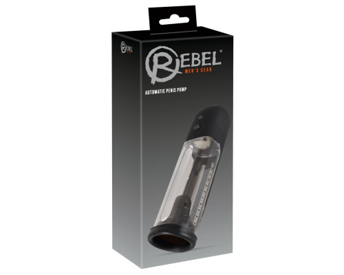 Автоматическая вакуумная помпа для пениса Rebel Automatic Pump