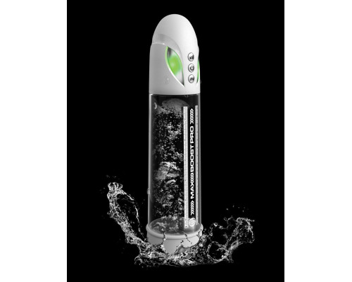 Белая вакуумная автоматическая помпа Max Boost Pro Flow