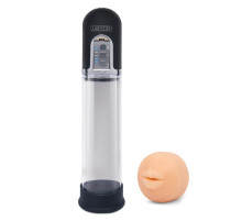 Автоматическая вакуумная помпа-мастурбатор Blowjob Auto Sucker Penis Enlarger Pump
