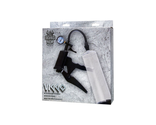 Прозрачная механическая помпа для пениса Viggo