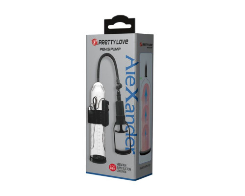 Прозрачная вакуумная помпа с вибрацией AleXander