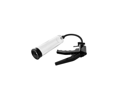 Прозрачная вакуумная помпа Pistol Penis Pump