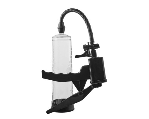 Прозрачная вакуумная помпа Pistol Penis Pump