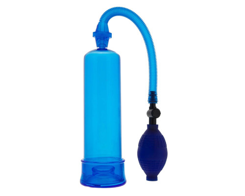 Синяя вакуумная помпа MENZSTUFF PENIS ENLARGER