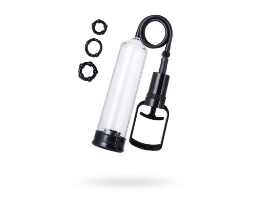 Вакуумная помпа A-toys с уплотнителем и эрекционными кольцами