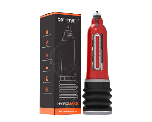 Красная гидропомпа Bathmate HydroMAX8