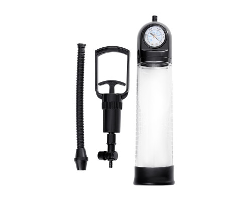 Прозрачная механическая помпа Helmer с манометром