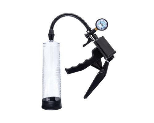 Прозрачная механическая помпа для пениса Viggo