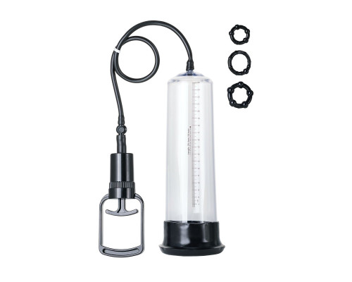 Прозрачная вакуумная помпа A-toys с уплотнительным кольцом