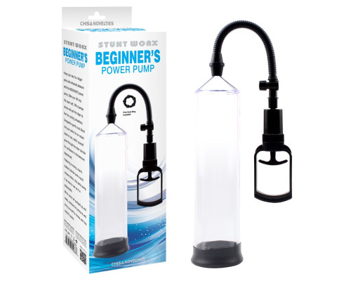 Прозрачная поршневая помпа Beginners Power Pump