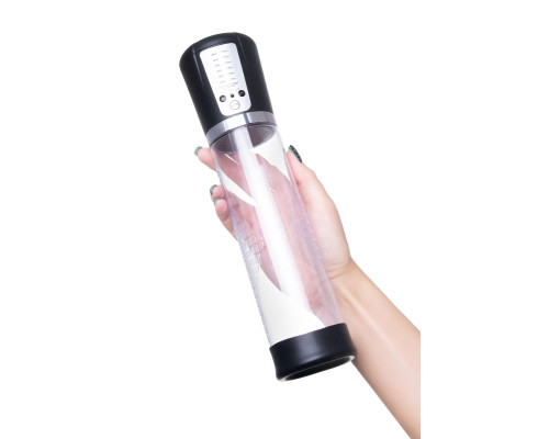 Прозрачная автоматическая помпа для пениса Sigurd