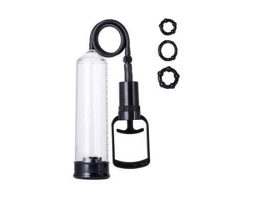 Вакуумная помпа A-toys с уплотнителем и эрекционными кольцами