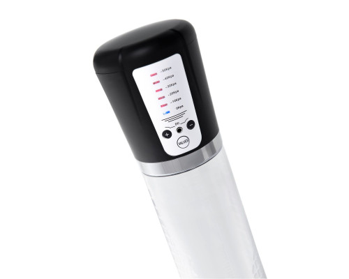 Прозрачная автоматическая помпа для пениса Sigurd