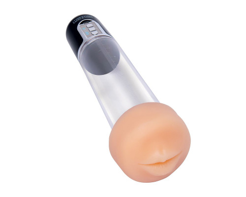 Автоматическая вакуумная помпа-мастурбатор Blowjob Auto Sucker Penis Enlarger Pump