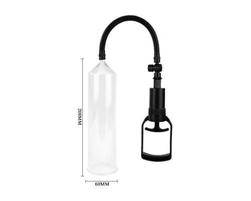 Поршневая мужская помпа с насадкой