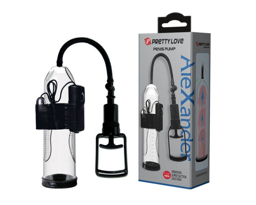 Прозрачная вакуумная помпа с вибрацией AleXander