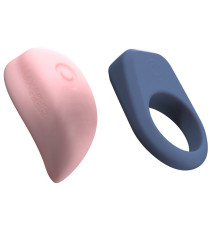 Набор Kiiroo Luxus: интерактивный вибратор LuxHer и эрекционное кольцо LuxHim