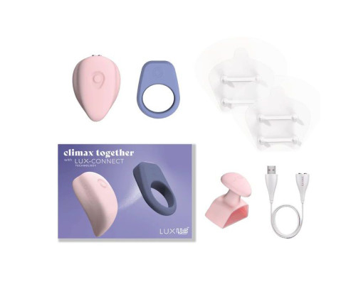 Набор Kiiroo Luxus: интерактивный вибратор LuxHer и эрекционное кольцо LuxHim