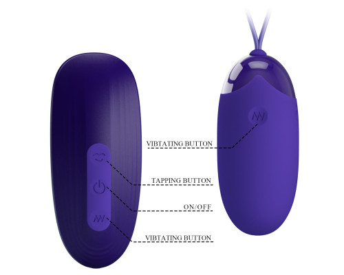 Набор вибростимуляторов Orthus-Youth: яйцо и стимулятор клитора