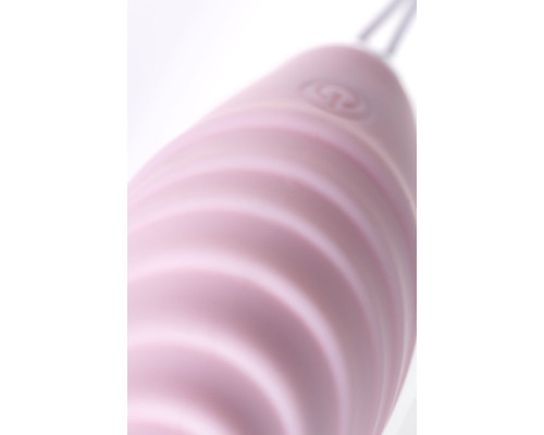 Нежно-розовый набор VITA: вибропуля и вибронасадка на палец