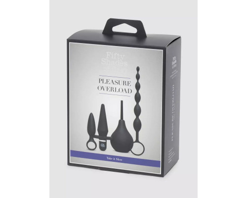 Черный набор для анальных игр Take it Slow