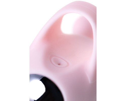 Нежно-розовый набор VITA: вибропуля и вибронасадка на палец