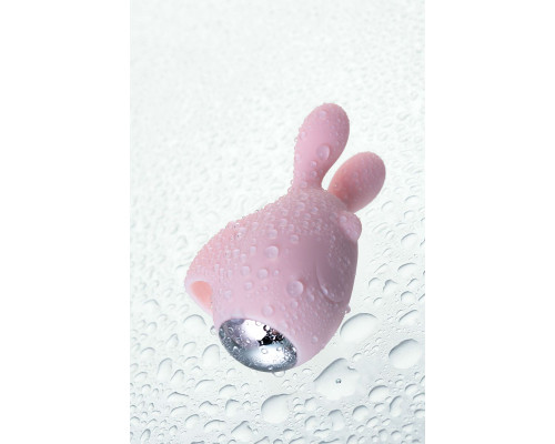 Нежно-розовый набор VITA: вибропуля и вибронасадка на палец