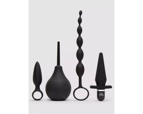 Черный набор для анальных игр Take it Slow