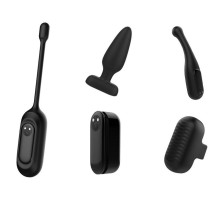 Черный вибронабор из 5 предметов