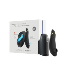 Набор для пар Pleasure Pair: мастурбатор ARCwave Ion и стимулятор Womanizer Premium 2