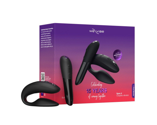 Набор для пар We-Vibe 15 Year Anniversary Collection: Tango X и Sync 2