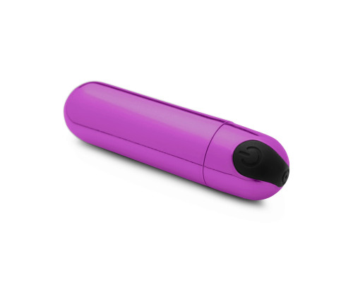 Лиловая вибропуля 10X Rechargeable Vibrating Metallic Bullet