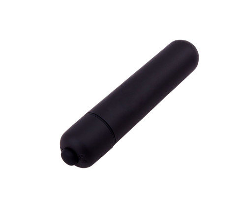 Черная вибропуля Please Do Me Love Bullet - 8,1 см.