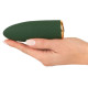 Зеленый мини-вибратор Luxurious Mini Vibrator - 11,5 см.