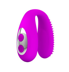 Лиловая вибронасадка для оральных ласк Mabel