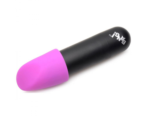 Вибропуля с 4 эластичными насадками Rechargeable Bullet With 4 Attachments