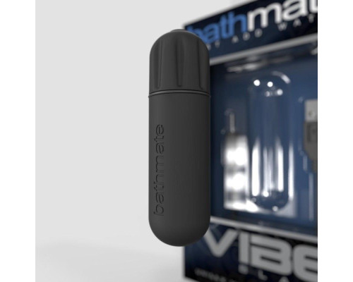 Чёрная перезаряжаемая вибропуля Bathmate Vibrating Bullet Vibe Black