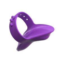 Фиолетовая вибронасадка на пальцы Finger Vibe