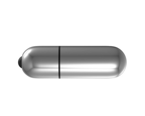 Серебристая вибропуля с вибрацией