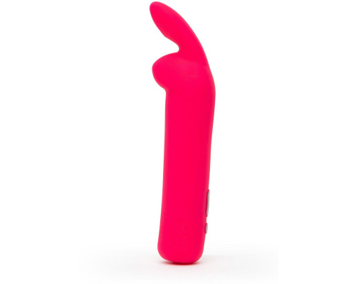 Розовая вибропуля с ушками Rechargeable Rabbit Ears Bullet Vibrator